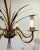 Ceiling lamp in golden wrought iron from the 1960s. Up to 250V (Europe/UK Standard).The wiring of this item may be...