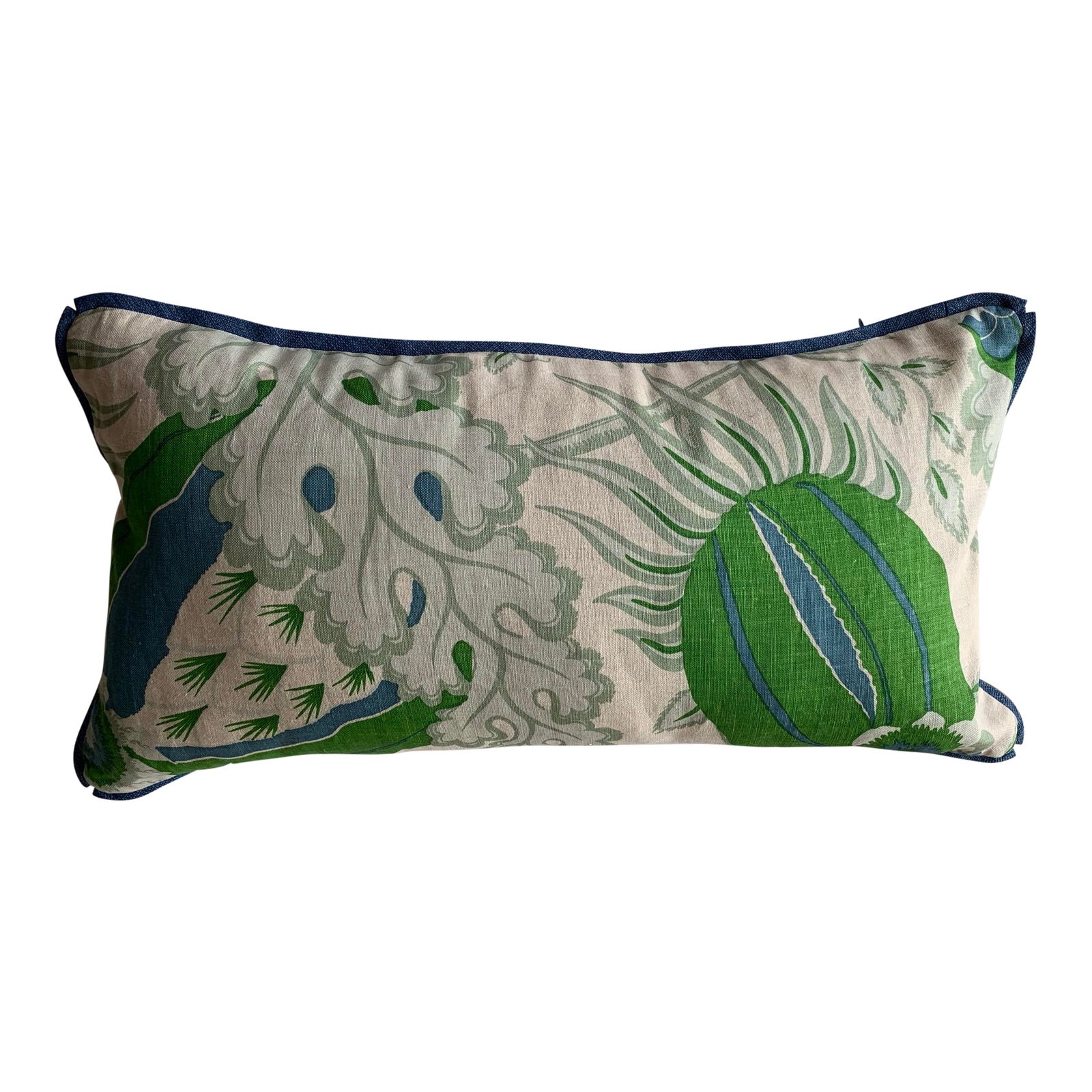 Christopher Farr Cloth Lumbar Pillow Chairish