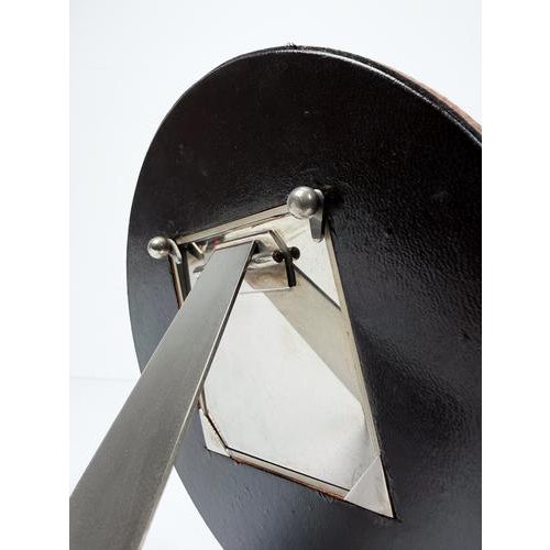 Brown Vintage Nautical Picture Frame with Marine Chains and Leather in the style of Gucci, 1970s For Sale - Image 8 of 14