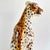 20th Century Italian Ceramic Leopard Floor Sculpture For Sale - Image 10 of 18