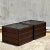 Wood Vintage Rattan Planter With Removable Cast Aluminum - a Pair For Sale - Image 7 of 12