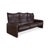Maralunga Sofa and Chair in Leather from Cassina, Set of 2 For Sale - Image 6 of 18