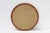 Wood Wooden Round Mirror with Turquoise Ceramic Studs by Deknudt, Belgium, 1960s For Sale - Image 7 of 12