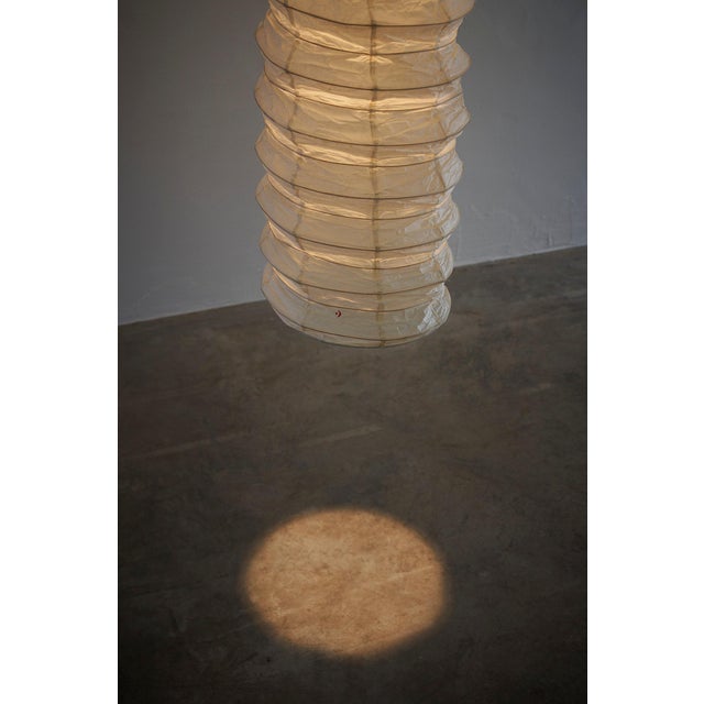 Contemporary Akari Model L Ceiling Lamp attributed to Isamu Noguchi, 1951 For Sale - Image 3 of 16