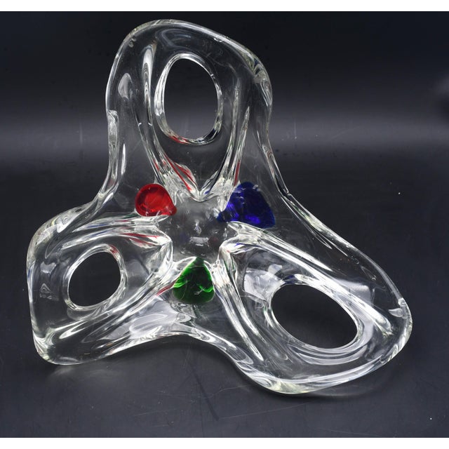 Midcentury Murano Glass Vase, 1970s For Sale - Image 11 of 12