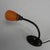 1930s Desk Lamp with Orange Glass Shade from Erpe, 1930s For Sale - Image 5 of 17