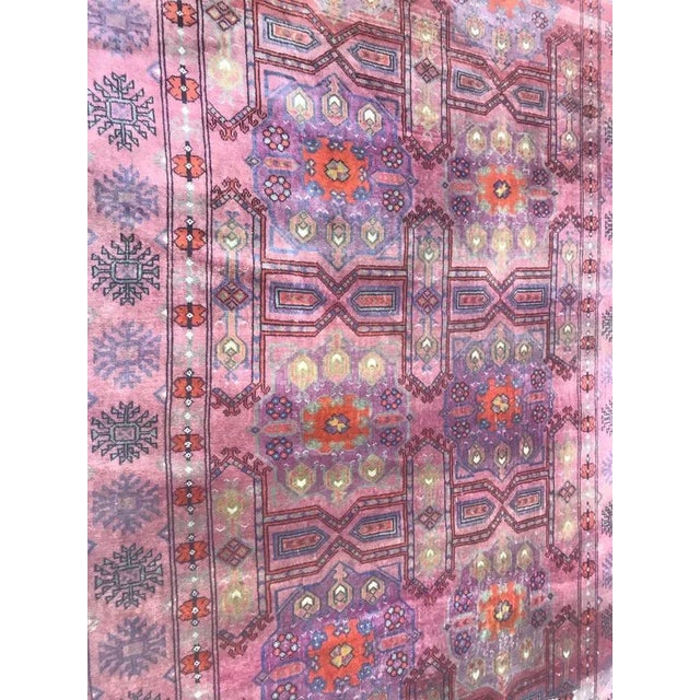 Vintage Turkmen Rug For Sale - Image 4 of 15