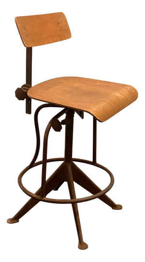 Vintage French Desk Chair by Jean Prouvé, 1940