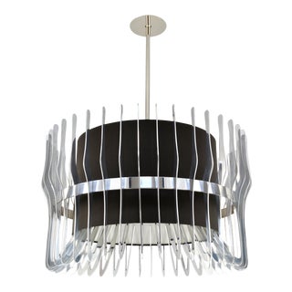 Phoenix Day Forma Modern Polished Nickel Pendant For Sale