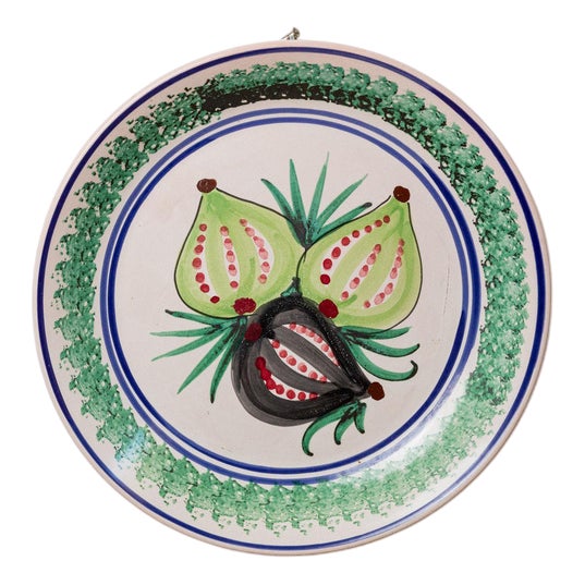 Vintage Ceramic Wall Plate, 1960s For Sale