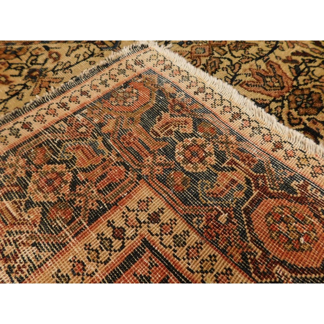 Antique Persian Sarouk Farahan Rug - 4′ × 6′2″ For Sale - Image 12 of 13