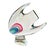 1970s Luigi Onesto Itallian Art Glass Fish Sculpture For Sale - Image 5 of 9