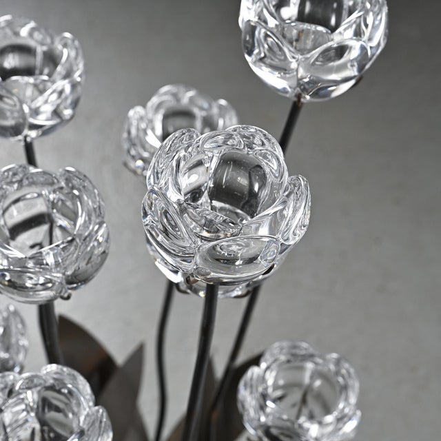 Sculptural Floral Lamp from Royal Copenhagen, Denmark, 1960 For Sale - Image 14 of 17