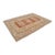 Vintage Hand-Knotted Anatolian Wool Rug With Geometric Floral Medallions, Terracotta and Cream For Sale