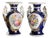 Cobalt Blue Porcelain Vases, Set of 2 For Sale