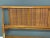A mid century modern king size headboard with a cane back. Made in USA. Circa 1960’s. 83.25” wide. 36.75” tall.