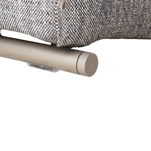 Ipanema Fabric Bed in Grey by Poliform For Sale - Image 4 of 13