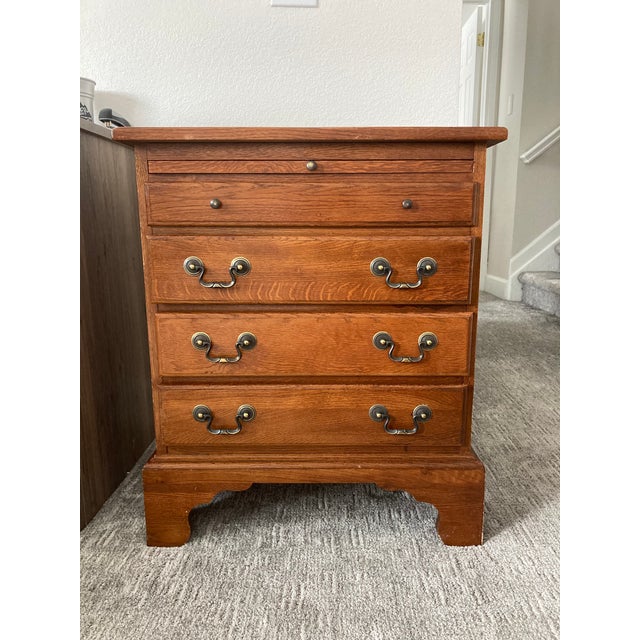 1990s Vintage Keller Furniture Chestnut Creek Collection Solid Oak