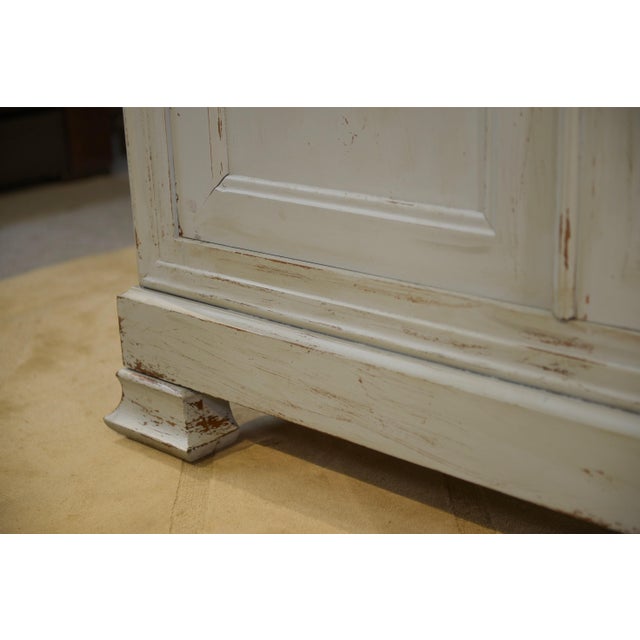 19th Century Two-Part Cherrywood Buffet For Sale - Image 6 of 13