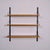 Wood Scandinavian Wall-Mounted Bookcase, 1960s For Sale - Image 7 of 18