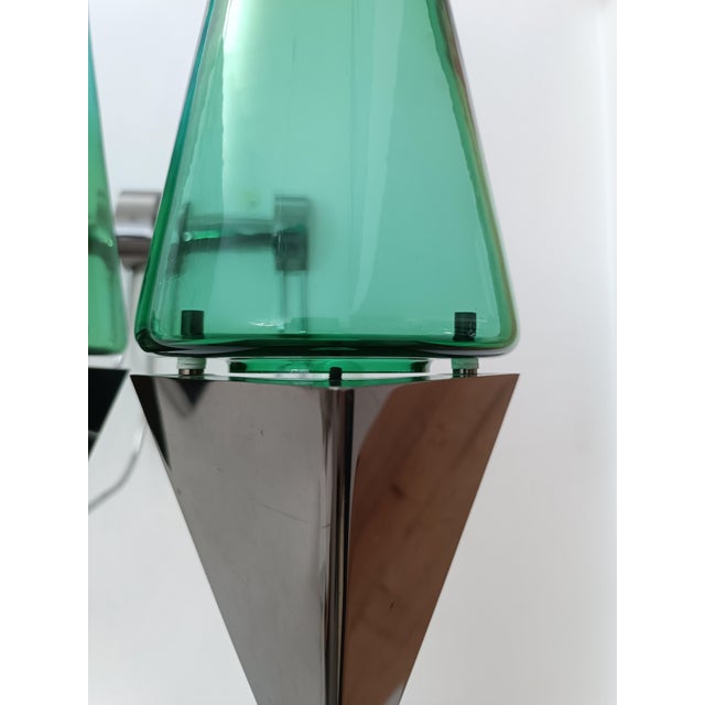 Blue Wall Light by Guido De Majo for DMI, 1970s For Sale - Image 8 of 18