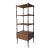 Antique Regency Four Tier Etagere With Castors For Sale