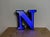 Vintage Illuminated Letter N, 1970s For Sale - Image 14 of 17