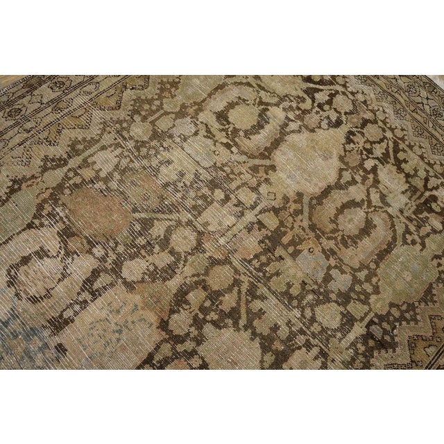 Textile Early 20th Century Persian Malayer Carpet For Sale - Image 7 of 9