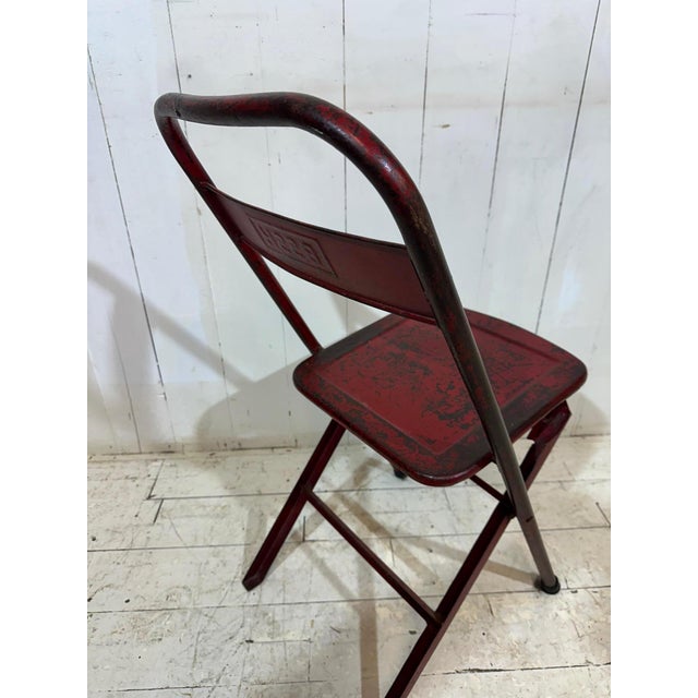 Military Folding Chairs, Europe, 1940s, Set of 4 For Sale - Image 4 of 18