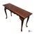 Henkel Harris Vintage Chippendale Style Mahogany Finish Console Table For Sale - Image 4 of 9