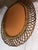 Woven bamboo mirror, Italy, 1950s, width 62 cm, height 75 cm, depth 4.5 cm, internal width 37 cm, height 50 cm