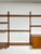 Torbjørn Afdal C. 1960s Torbjorn Afdal Five Bay Teak Wall Mounted Shelving (W/ Corner) Unit For Sale - Image 4 of 12
