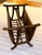 Mid-Century Modern Vintage Bamboo Magazine Rack For Sale - Image 3 of 10