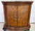 English Thomasville Elysse Marble Top Accent Bar Cabinet Center End Table Burl Finish For Sale - Image 3 of 15