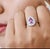 Natural 1.80 cts pink sapphire & 0.65 cts diamond ring in 18k gold For Sale - Image 12 of 18