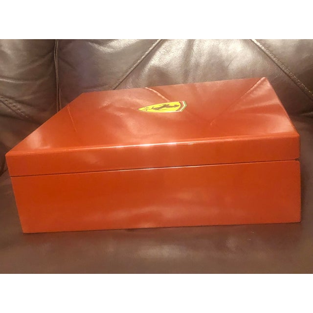 1999 Girard-Perregaux Ferrari Foudroyante Titanium Watch Box No. 19/100 For Sale - Image 10 of 10