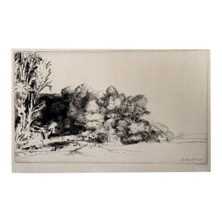 Le Bouquet De Bois (B222), Rembrandt (After Rembrandt), Heliogravure For Sale