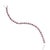 Metal 8.23 Ct Natural Pink Tourmaline Milgrain Eternity Tennis Bracelet in 925 Silver For Sale - Image 7 of 14