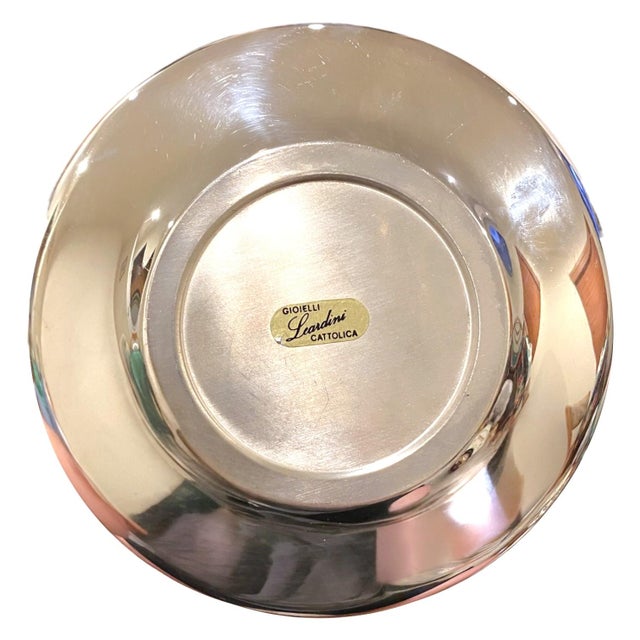 Vintage Italian Greggio .800 Silver Pierced Gallery Centerpiece Bowl For Sale - Image 11 of 11