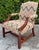 Statesville Chair Company Vintage American Flamestitch Lounge Chair With Nailhead Trim For Sale - Image 4 of 12