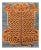Handknotted Regal Geometric Tiger Rug, Pale Blue, 10'x14' For Sale