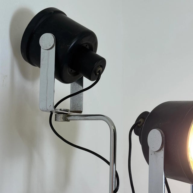 P433 Brusasco Torretta 3-Spotlight Floor Lamp from Luci Italia, 1970s For Sale - Image 13 of 17