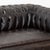 20th Century Vintage Leather Chesterfield Sofa For Sale - Image 6 of 16