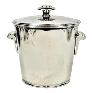Pottery Barn Chrome Ice Bucket