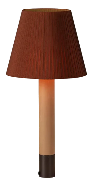Bronze and Terracotta Básica M1 Table Lamp by Santiago Roqueta for Santa & Cole