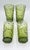 Add a touch of vintage charm to your kitchen with these beautiful Anchor Hocking Milano green glass tumblers! These 12oz...