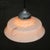 1920s French Green Marble Patern Glass Pendant Lamps, 1920s, Set of 2 For Sale - Image 5 of 8