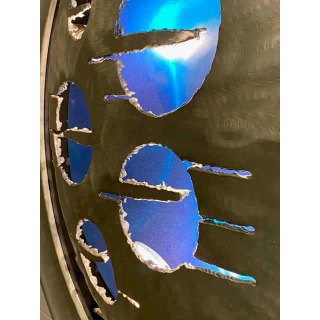 1970s Luminous Wall Sculpture, 1970s For Sale - Image 5 of 7