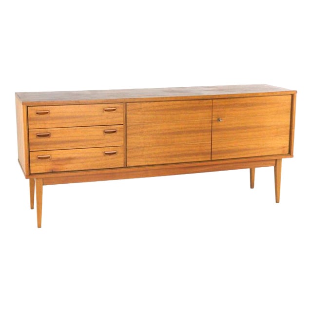 Mid-Century Sideboard in Veneer from Bartels, 1970s For Sale