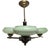 Art Deco Style Bakelite Chandelier, Poland, 1950s For Sale